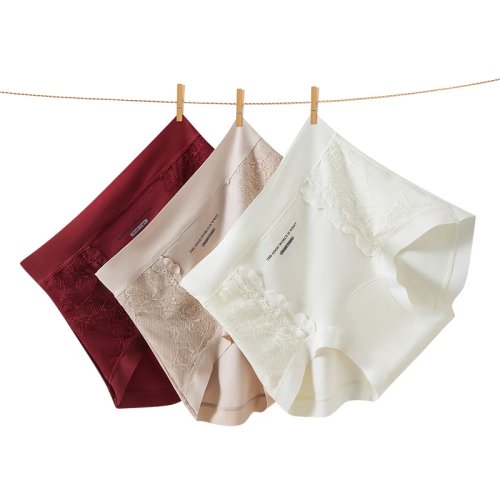 Bộ 3 Quần Lót Nữ Cotton – Cạp Cao, Định Hình/Giảm Bụng, Kiểu Thể Thao, Gợi Cảm
