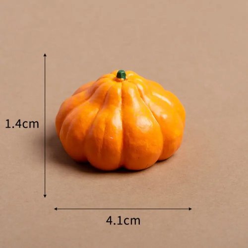 ミニチュア野菜フィギュア DIYクラフト用 - リアルな人工野菜の飾り
