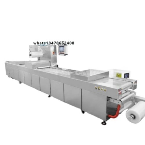 เครื่องบรรจุสุญญากาศอัตโนมัติ DZL-420 สำหรับเนย ชีส เนื้อบด แยม น้ำผึ้ง - ขึ้นรูปด้วยความร้อน
