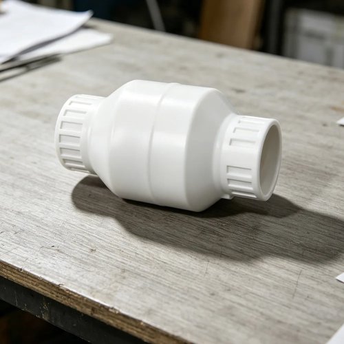 Clapet anti-retour silencieux en PVC 1 pouce pour plomberie - Empêche le reflux et réduit le bruit des tuyaux