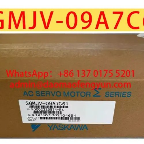 Động cơ servo SGMJV-09A7C61 mới chính hãng – Giao hàng nhanh