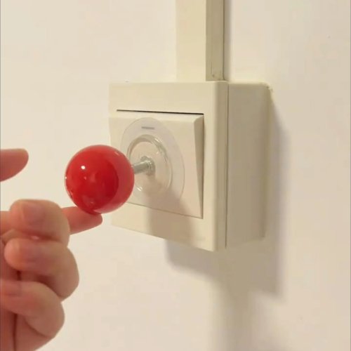 3D Wandsticker zum Aufkleben – Süße Cartoon-/Anime-Lichtschalter-Sticker, selbstklebendes Wandbild zum Verdecken unschöner Stellen