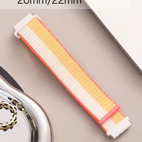 Nylon Loop Strap for Redmi Watch 5 Active/Lite, Replacement Watch Band for Xiaomi Watch S4, 20mm 22mm