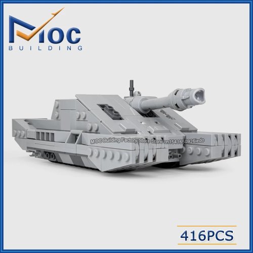 MOC Конструктор серия космических фильмов Модель имперского штурмового танка DIY сборка Кирпичи творческая игрушка коллекция выставка подарок