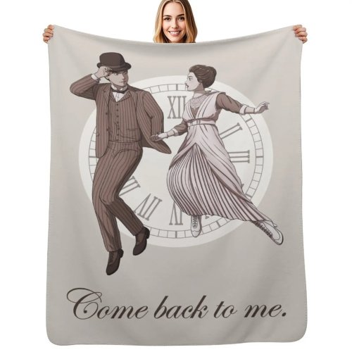 『Somewhere in Time - Come Back to Me』ブランケット — ホテル仕様の上品で暖かい毛布（家庭用）