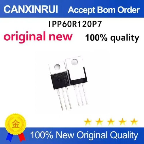 New IPP60R120P7 N-channel MOSFET 600V 26A TO-220 — pack 5–100 pcs