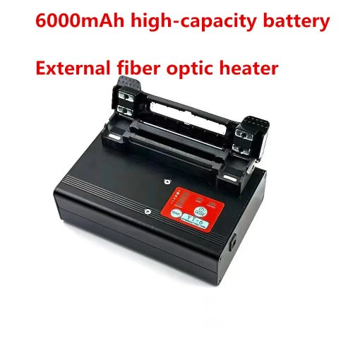 Oven/pemanas serat optik portable dengan baterai — pemanas eksternal tipe horizontal, dapat diatur untuk pelindung sambungan
