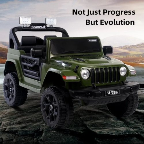Електромобіль для дітей (SUV) з пультом та Bluetooth, повний привід 4x4, легкий у керуванні