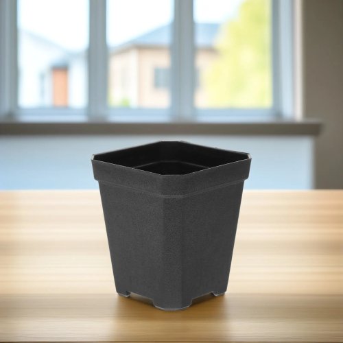 20 unidades vasos para mudas em PP com orifícios de drenagem na base — vasos para jardim, casa e varanda