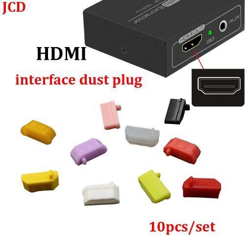 Silikon-Staubschutzkappe für HDMI-Buchse – Schutzkappe für Notebook, Monitor, TV