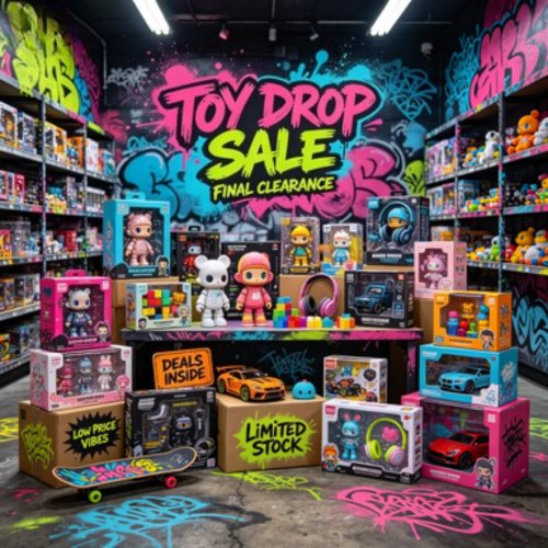 Flash Sale — Набір іграшок‑сюрпризів (Blind Box) — Відкрий і отримай ексклюзивну іграшку