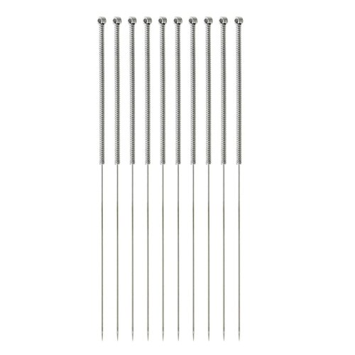 Zestaw 10 igieł do czyszczenia dyszy ze stali nierdzewnej do drukarki 3D (E3D V6) – 0,2 / 0,25 / 0,3 / 0,35 / 0,4 mm