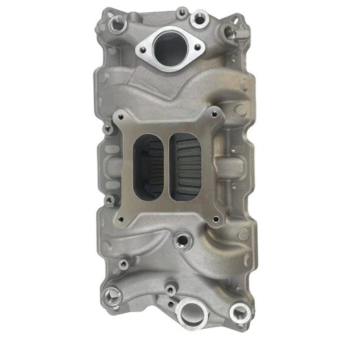 Edelbrock 1406 Aluminum Dual Plane Intake Manifold for 302 Small Block Ford - 1-3/4 Inch Tube Size