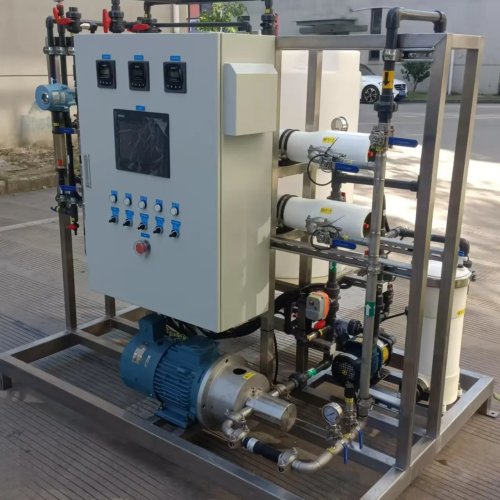 Sistema de filtración de agua modular para cruceros 50.000 GPD — funcionamiento silencioso y amortiguación de vibraciones