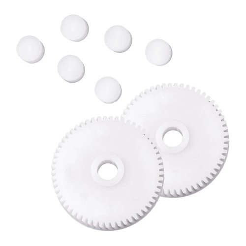 Kit riparazione ingranaggio motore faro in PP resistente, ricambio diretto, facile installazione