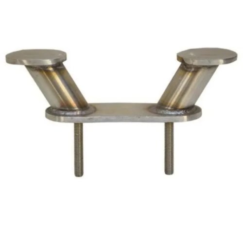 STLF 9 Pulgadas Cleat para Barco de Acero Inoxidable Estilo Bolardo Resistente para Remolque de Embarcación