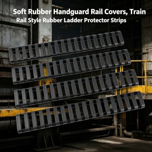 Резиновые защитные полосы для рейки (лесенка) — мягкие накладки на handguard для активного отдыха, тактики, страйкбола и косплея