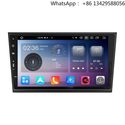 เครื่องเล่นรถยนต์ 8'' 1DIN Android 11 พร้อม GPS, TV และแอมป์ รองรับ Opel Vectra/Corsa/Zafira/Meriva/Vivaro