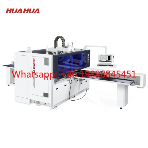 HUAHUA SKH-612H Macchina CNC per foratura laterale e inserimento spine per legno