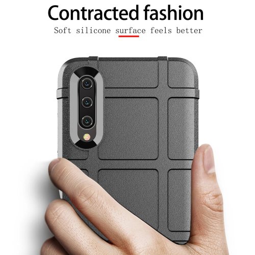 Xiaomi CC9 / Mi 9 Lite용 Armor Shield 케이스 - 내충격 실리콘 백 커버, 헤비 듀티 보호