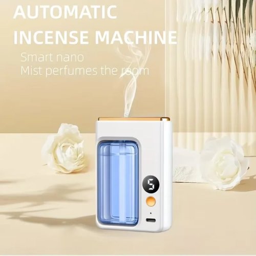 Difusor de aromas automático de pared — Humidificador/difusor inteligente de aceites esenciales y desodorizador para baño