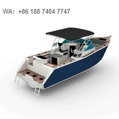 เรือยอชท์ Cabin Cruiser ความเร็วสูง 7.5ม. อะลูมิเนียม - เรือประมง Bowrider ใหม่