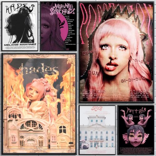 Melanie Martinez HD Poster — High-definition wall art for living room and home decor