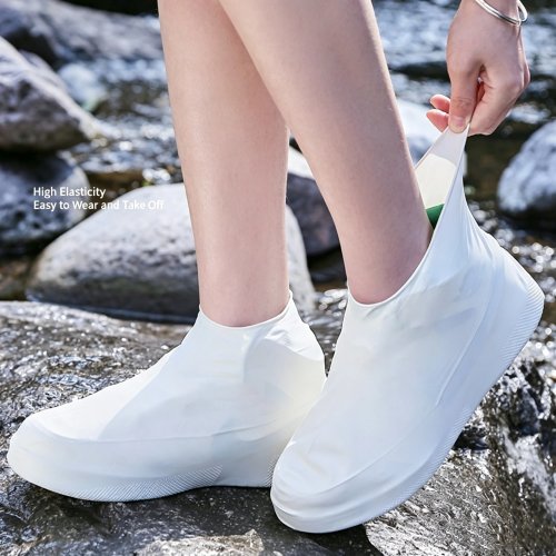 Copriscarpe impermeabili antiscivolo — Monouso / riutilizzabili, protezione pioggia per uomo e donna, per passeggio/outdoor