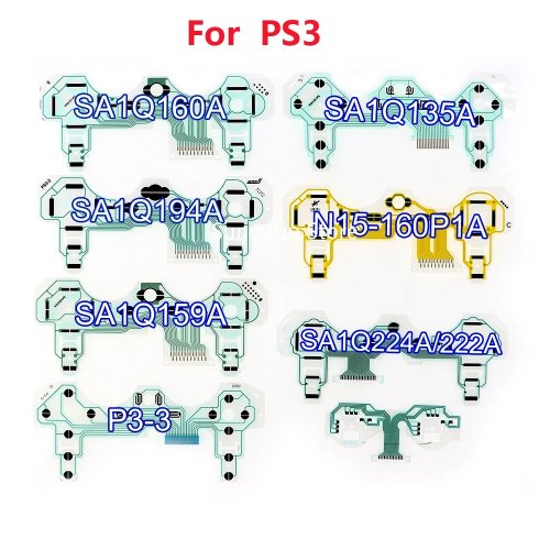 Cable plano de teclado de película conductora de repuesto para PS3 (SA1Q160A, SA1Q194A, SA1Q195A, SA1Q135A, N15-160P1A, SA1QW224A/222A)