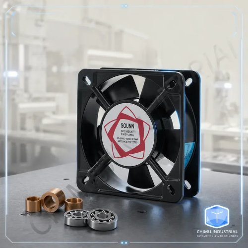 Ventilatore Assiale AC 110x110x25mm 220V Filo di Rame Soffiatore Estrattore CHIMU INDUSTRIAL