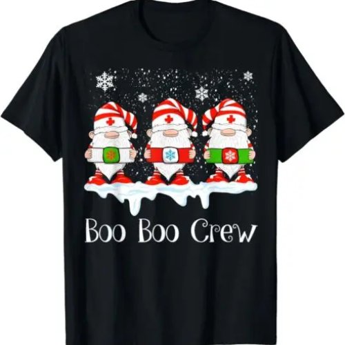 เสื้อยืดคริสต์มาสสำหรับพยาบาล - ไอเดียของขวัญ