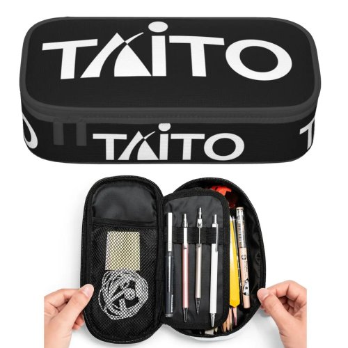 Черный пенал Taito Vewlix Arcade – Большой футляр для ручек для студентов