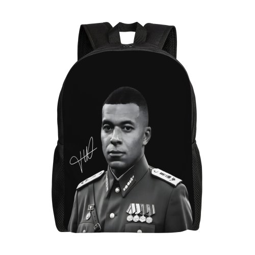 Sac à dos mème Kylian Mbappé Dictador 2026 – Sac à dos homme, coloré, grand, pour l'école, style extérieur, moderne