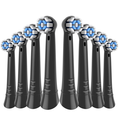 رؤوس فرشاة أسنان بديلة متوافقة مع Oral-B IO، لسلسلة Oral-B IO 2/3/4/5/6/7/8/9/10/7G، عبوة من 4/8/12/16/20 قطعة