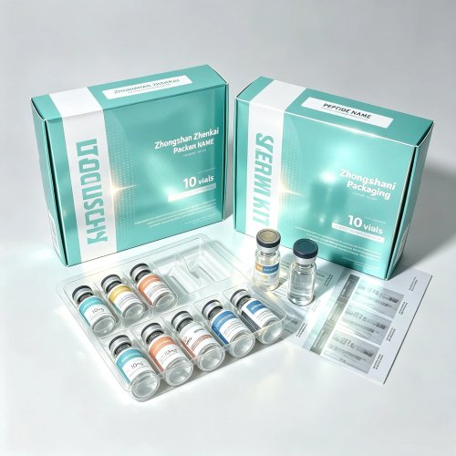 Waterdichte gepersonaliseerde etiketten voor beauty- en fitnesssupplementflesjes met bedrukte doosjes
