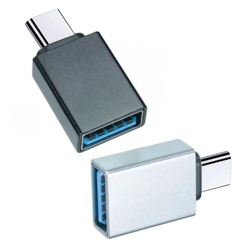 USB Type-C to USB-A 어댑터, OTG 지원 휴대용 변환기 스마트폰 태블릿용