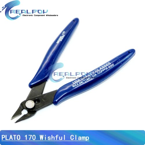Pince coupante diagonale PLATO 170 Wishful Clamp, coupe-fil pour électronique DIY et pièces d'imprimante 3D