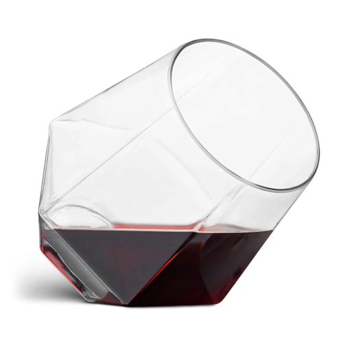 Copa de plástico transparente 360ml - ideal para fiestas, bodas, bares, té y café