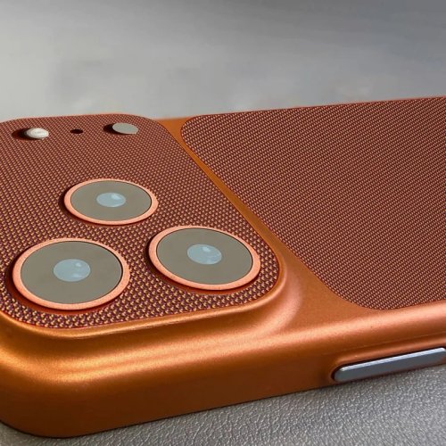 غطاء خلفي كلاسيكي من الجلد المضفر لـ iPhone 17 Air 16 15 14 13 12 Pro Max، غطاء صلب رجعي مقاوم للصدمات بتقنية PC