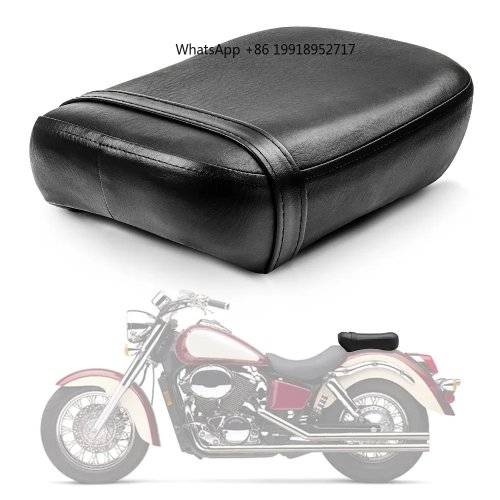Almofada de assento traseiro para passageiro para moto Honda Shadow ACE VT750 VTC750C VTC750CD 1998-2003
