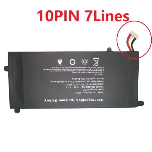 Laptop-Akku für Vastking S133 K149U K136T K157 7,6V 5000mAh 38Wh Neu