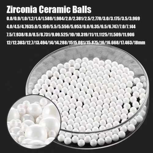10~200 pièces Billes de Roulement en Céramique ZrO2, Billes de Zircone, Haute Précision, Résistantes à l'Usure, Perles Isolantes, Diamètre 0,8-15mm