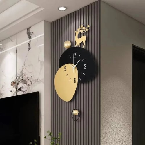Orologio da Parete con Lancette Originali per Cucina, Aula, Gaming, Soggiorno, Garage - Arredamento Casa