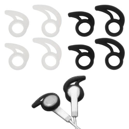 Vervangende siliconen oordopjes en haakjes voor Bluetooth-oordopjes, geluidsisolatie, antislip