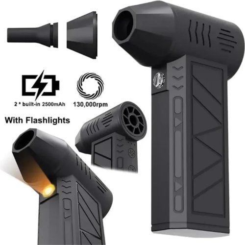 X6 Turbo Jet Blower 130000RPM – Soprador de Ar Potente com Motor Sem Escovas, Ventilador de Limpeza de Alta Velocidade