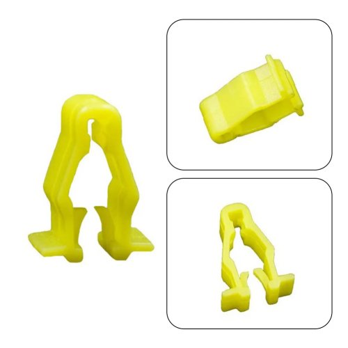 1 pz. Clip in nylon per visiera moto o fissaggio passaruota, compatibile con CRV HRV