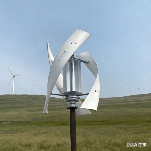 2000W Verticale Windturbine Generator Set met MPPT-regelaar 12V 24V 48V Hybride Zonne-Wind Systeem voor Off-grid Thuisgebruik