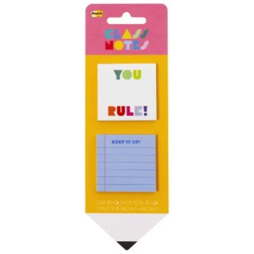 2 Pak Pensil Catatan Kelas 2x2 Inci - You Rule