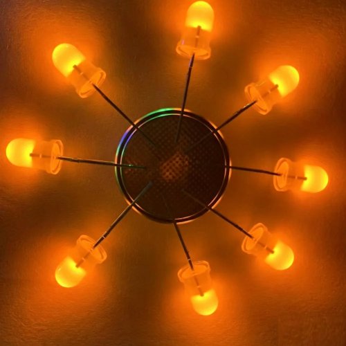 10 sztuk LED 5mm Przezroczysta, Czerwony Niebieski Zielony Pomarańczowy Żółty Biały
