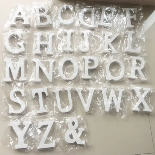 Lettere in legno fai da te per l'arredamento – Ornamenti nautici per matrimoni e feste, forniture per artigianato all'ingrosso